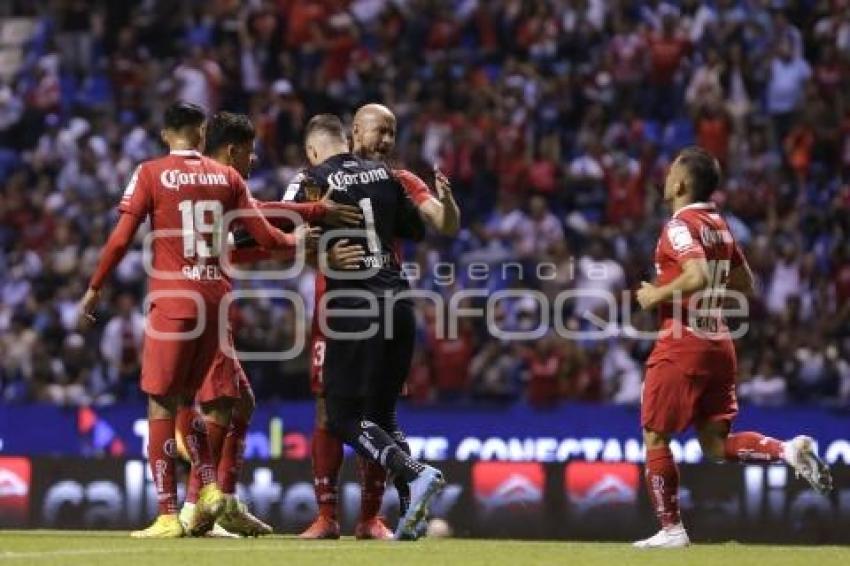 FÚTBOL . CLUB PUEBLA VS TOLUCA