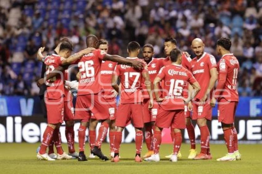 FÚTBOL . CLUB PUEBLA VS TOLUCA