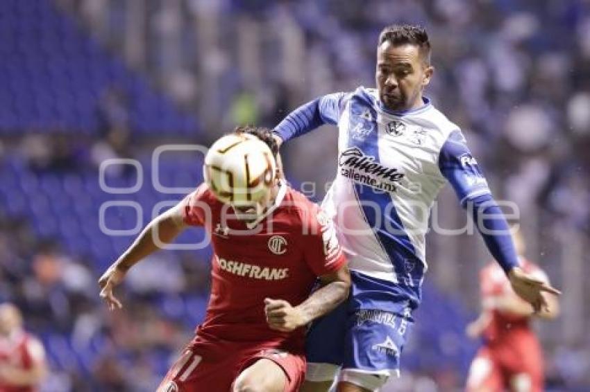 FÚTBOL . CLUB PUEBLA VS TOLUCA