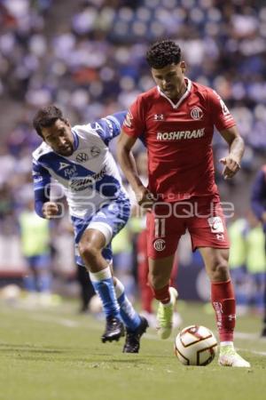 FÚTBOL . CLUB PUEBLA VS TOLUCA