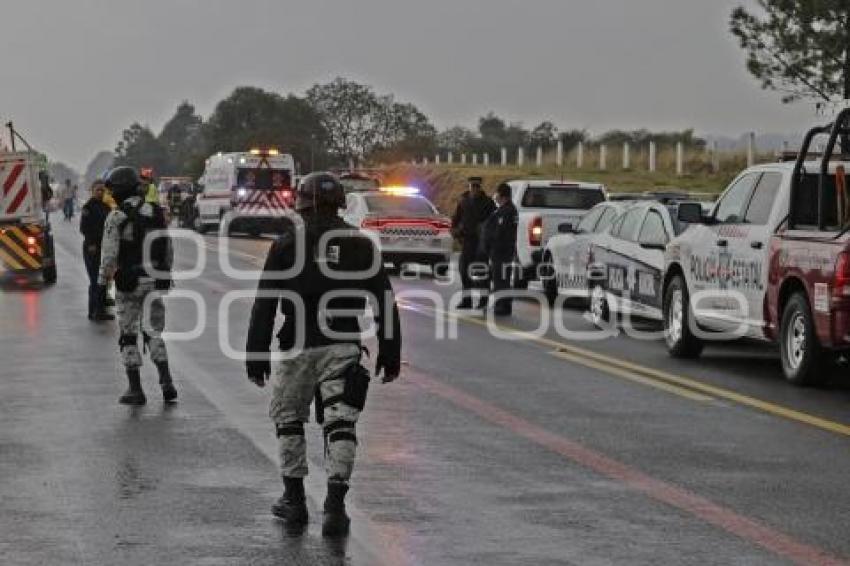 ACCIDENTE AMOZOC - PEROTE