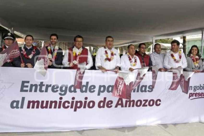 AMOZOC . ENTREGA DE PATRULLAS