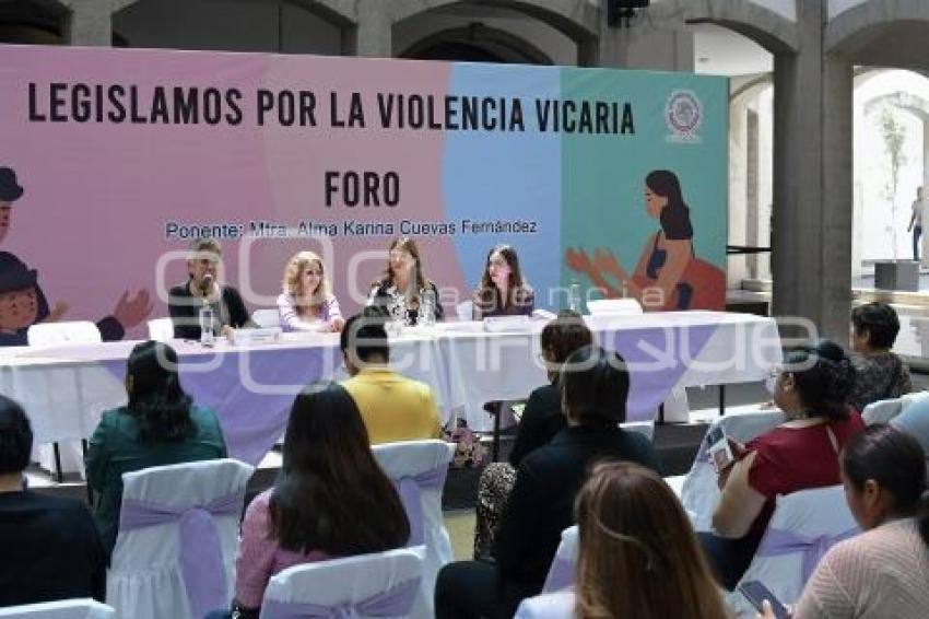 TLAXCALA . FORO VIOLENCIA VICARIA