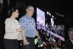 MARCELO EBRARD . COMITÉS MUJERES