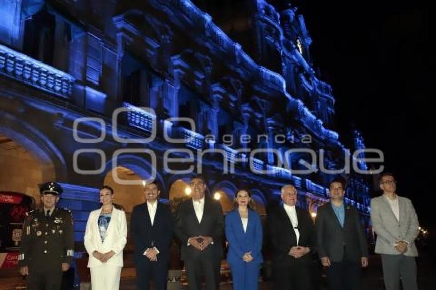 AYUNTAMIENTO . ILUMINACIÓN PALACIO MUNICIPAL