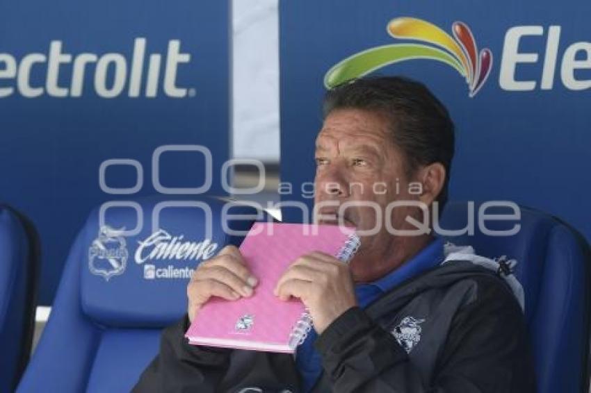 FÚTBOL . CLUB PUEBLA VS CRUZ AZUL