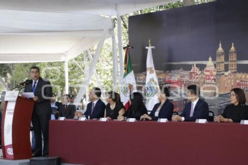 CEREMONIA . FUNDACIÓN DE PUEBLA