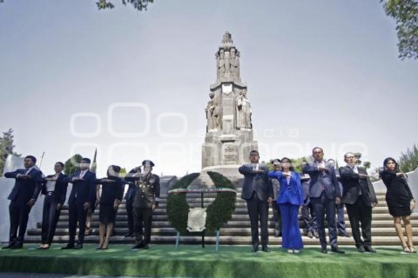 CEREMONIA . FUNDACIÓN DE PUEBLA