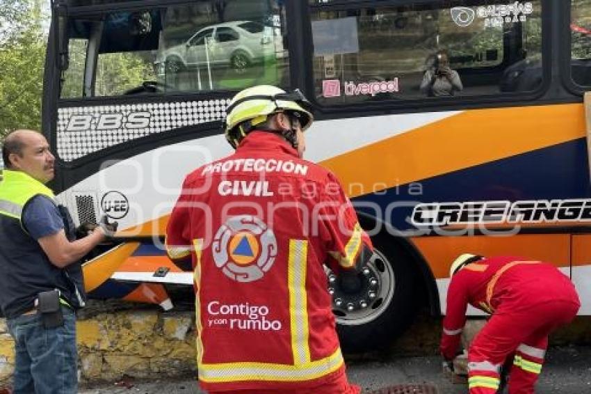 ACCIDENTE TRANSPORTE PÚBLICO