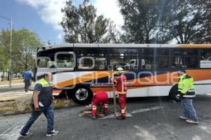 ACCIDENTE TRANSPORTE PÚBLICO