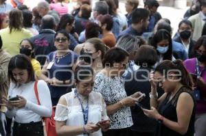 SIMULACRO NACIONAL . ZÓCALO