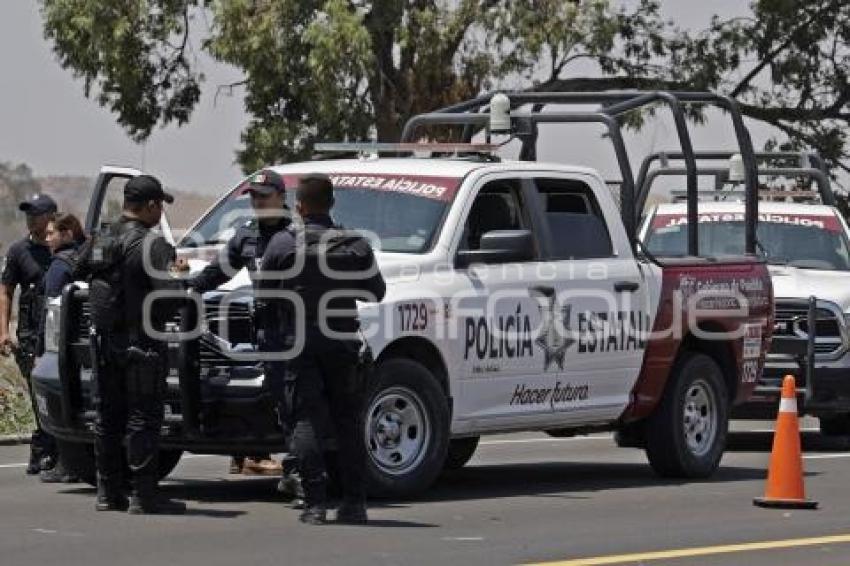 NOTA ROJA . ACCIDENTE POLICÍA