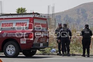 NOTA ROJA . ACCIDENTE POLICÍA