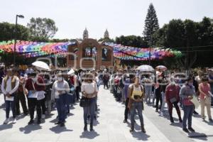 SAN ANDRÉS CHOLULA . SIMULACRO NACIONAL