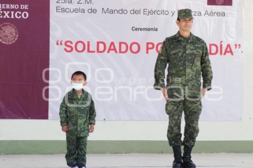 SOLDADO POR UN DÍA