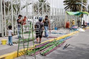 FERIA DE PUEBLA . PREPARATIVOS