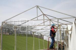 FERIA DE PUEBLA . PREPARATIVOS