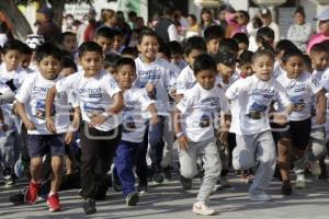 SAN ANDRÉS CHOLULA . CARRERA NIÑOS Y NIÑAS