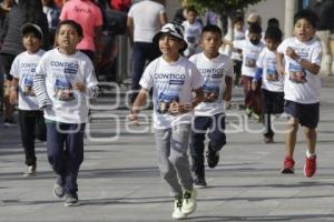 SAN ANDRÉS CHOLULA . CARRERA NIÑOS Y NIÑAS