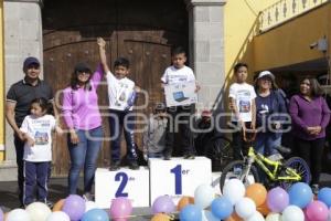 SAN ANDRÉS CHOLULA . CARRERA NIÑOS Y NIÑAS