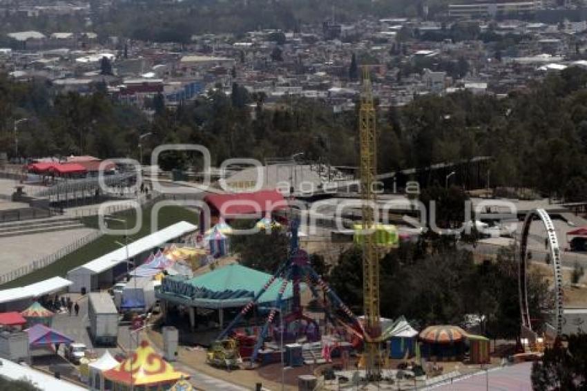 FERIA DE PUEBLA . PREPARATIVOS