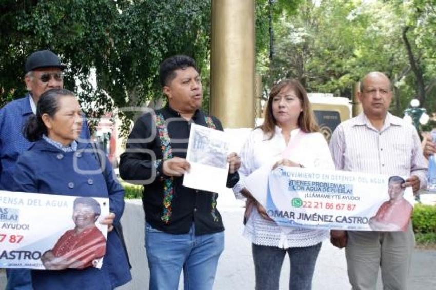 SOCIEDAD . DENUNCIA AGUA