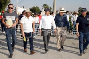 SAN ANDRÉS CHOLULA . ADOQUINAMIENTO TLAXCALANCINGO