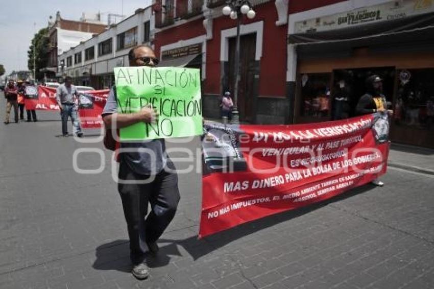 MANIFESTACIÓN VERIFICACIÓN VEHICULAR