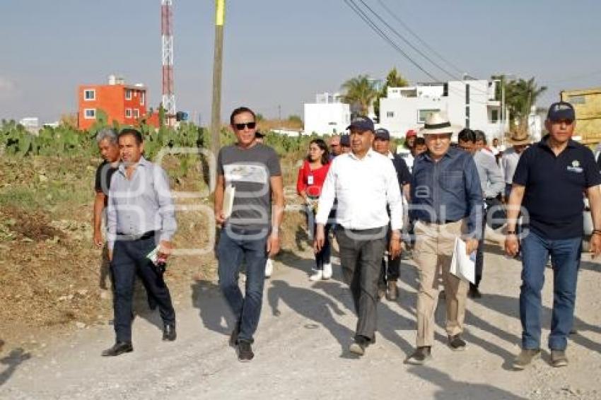 SAN ANDRÉS CHOLULA . ADOQUINAMIENTO TLAXCALANCINGO