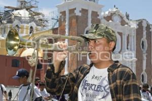 TLAXCALA . MANIFESTACIÓN CBTIS