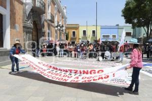 TLAXCALA . MANIFESTACIÓN CBTIS