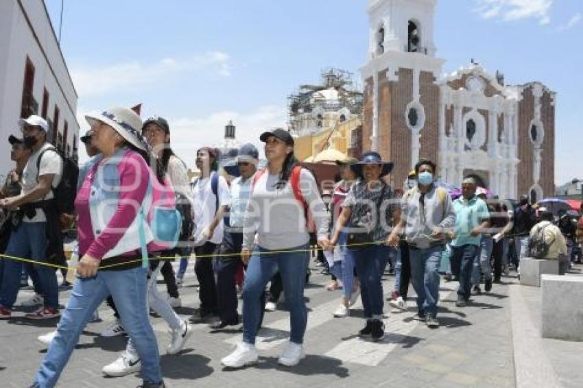 TLAXCALA . MANIFESTACIÓN CBTIS