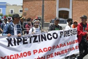 TLAXCALA . MANIFESTACIÓN CBTIS