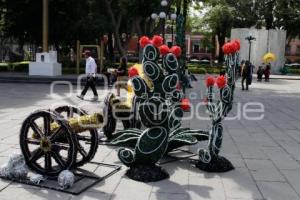 ZÓCALO . ADORNOS 5 DE MAYO