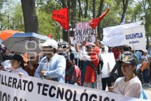 TLAXCALA . MANIFESTACIÓN CBTIS