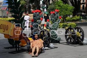 ZÓCALO . ADORNOS 5 DE MAYO