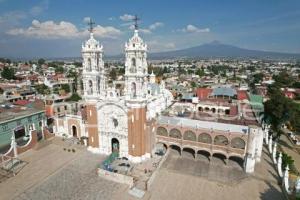 TLAXCALA . BASÍLICA OCOTLÁN