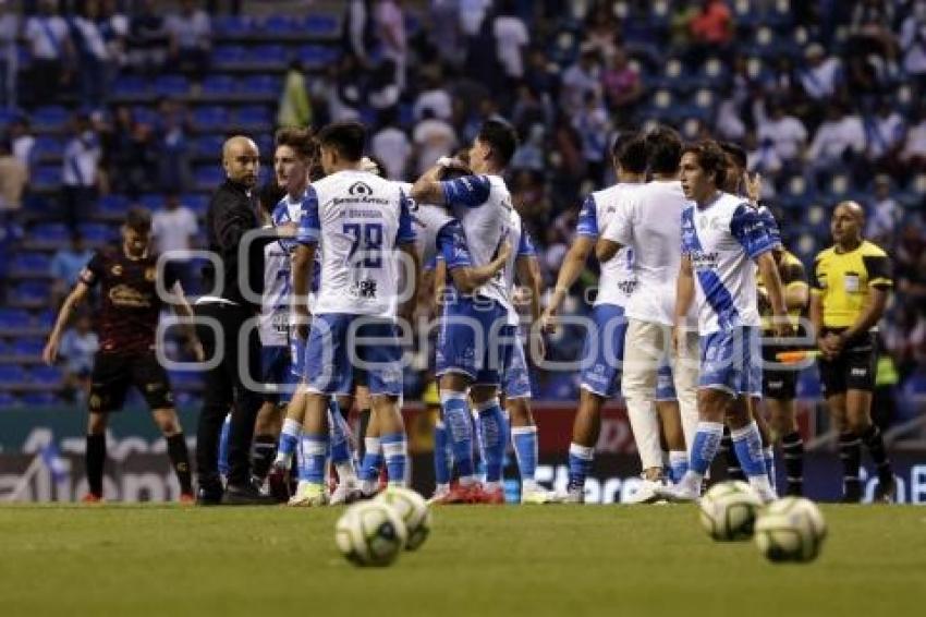 FÚTBOL . CLUB PUEBLA VS XOLOS