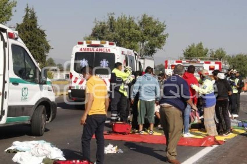 NOTA ROJA . ACCIDENTE AUTOPISTA