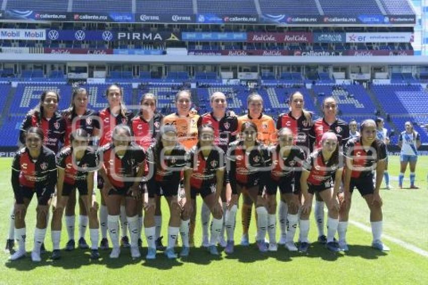 FÚTBOL . CLUB PUEBLA VS ATLAS