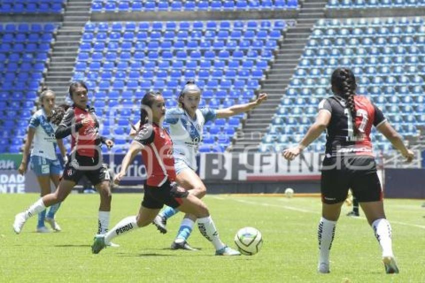 FÚTBOL . CLUB PUEBLA VS ATLAS