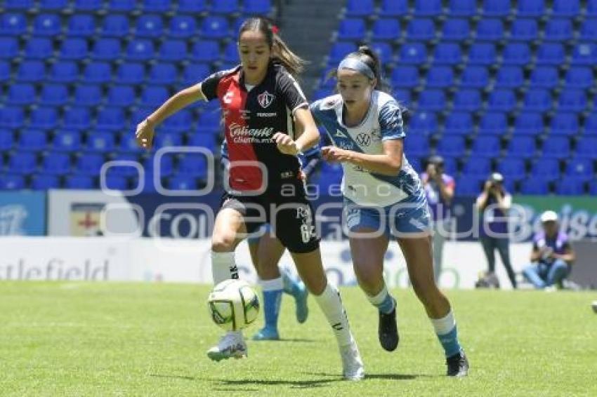 FÚTBOL . CLUB PUEBLA VS ATLAS