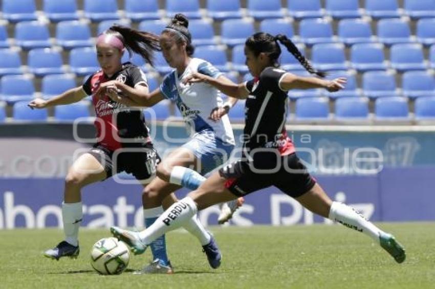 FÚTBOL . CLUB PUEBLA VS ATLAS