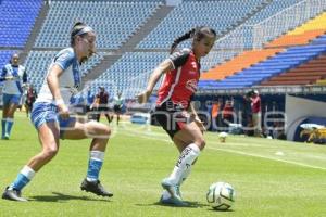 FÚTBOL . CLUB PUEBLA VS ATLAS