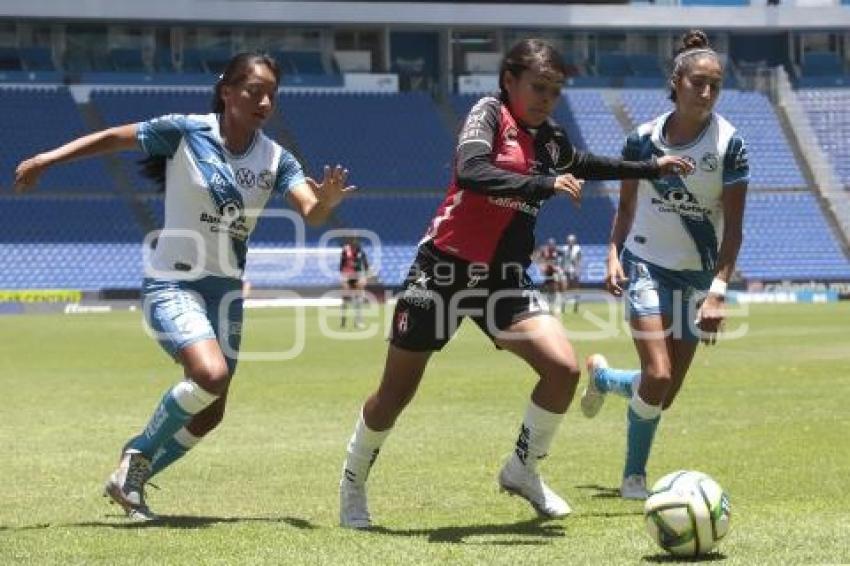 FÚTBOL . CLUB PUEBLA VS ATLAS