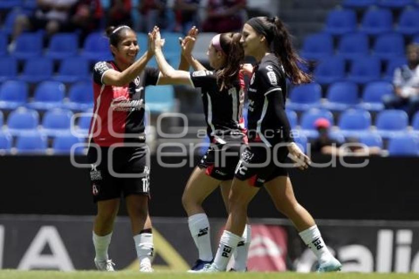 FÚTBOL . CLUB PUEBLA VS ATLAS