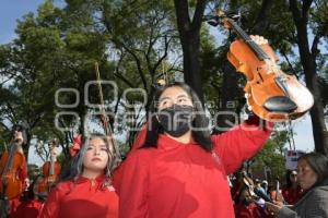 TLAXCALA . MANIFESTACIÓN ESCUELA DE MÚSICA