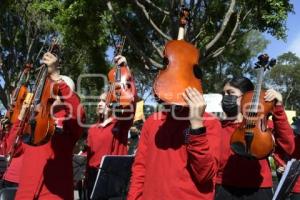 TLAXCALA . MANIFESTACIÓN ESCUELA DE MÚSICA