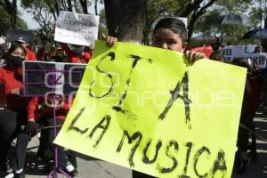 TLAXCALA . MANIFESTACIÓN ESCUELA DE MÚSICA