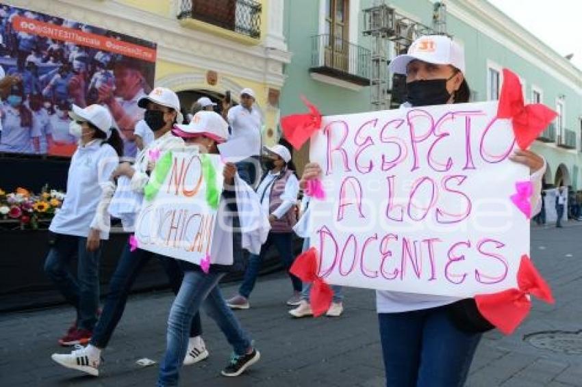 TLAXCALA . DESFILE DÍA DEL TRABAJO